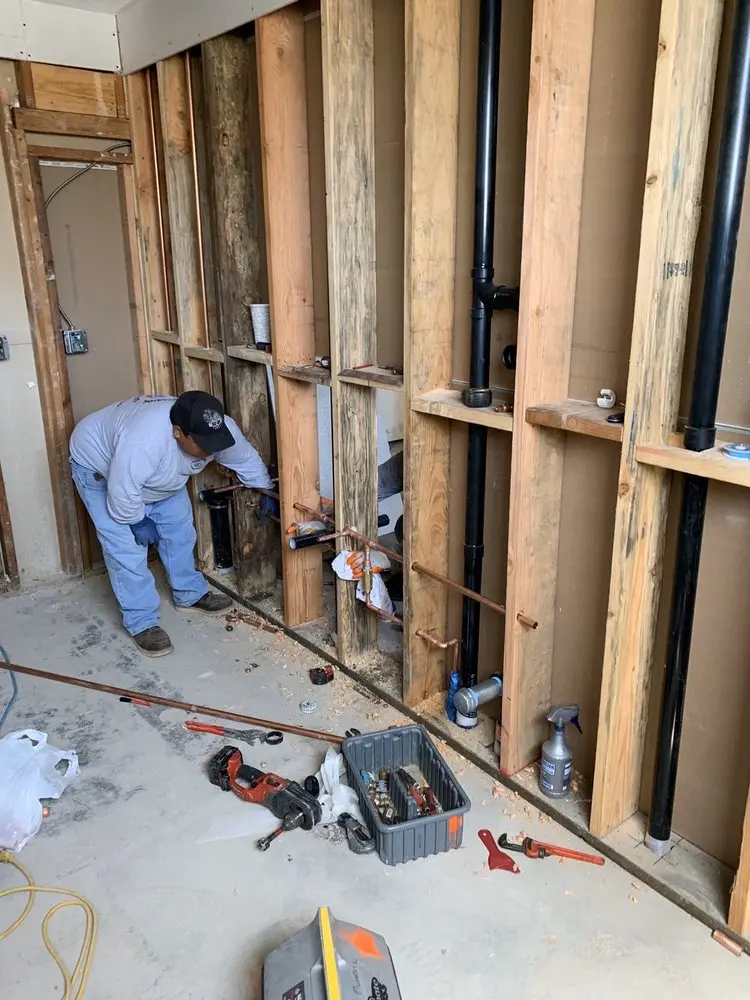Commercial rough-in plumbing for Gas Line Repair in Hainesport